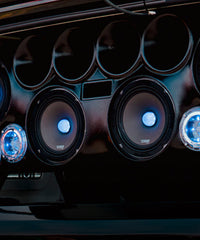 PRO-X 8" Mid-Range Loudspeaker with RGB Light Bullet 275 Watts Rms 4-Ohm - DS18