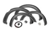 Pocket Fender Flares | Crew Cab | W/O Emblem | Gloss Black | Nissan Titan (17-24)