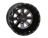 ST4 WHEEL 14X7 2+5 (-47MM) 4/110 GLOSS BLACK/MACHINED