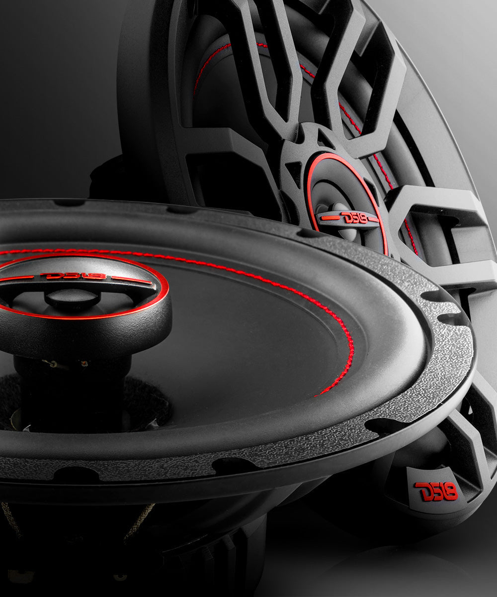 GEN-X 6.5" 2-Way Coaxial Speakers 50 Watts Rms 4-Ohm - DS18