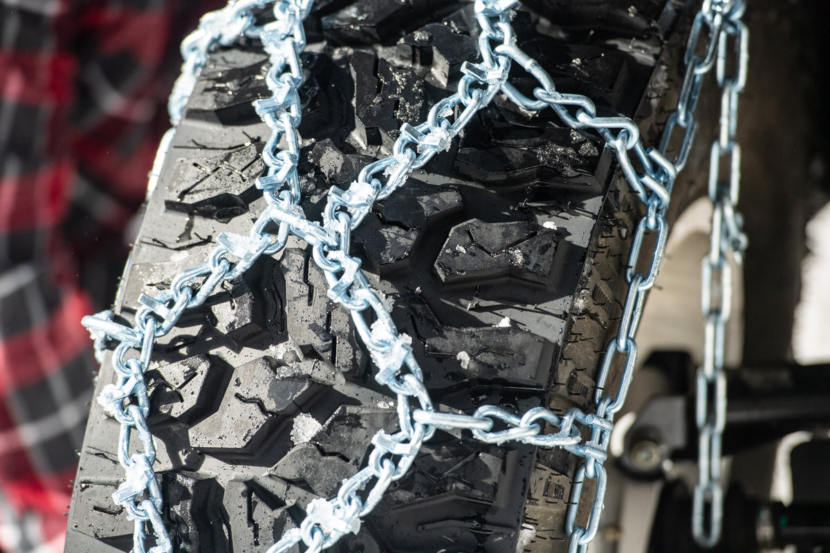 DIAMOND V-BAR SNOW CHAINS 32" 32X10-14 AND 32X10-15