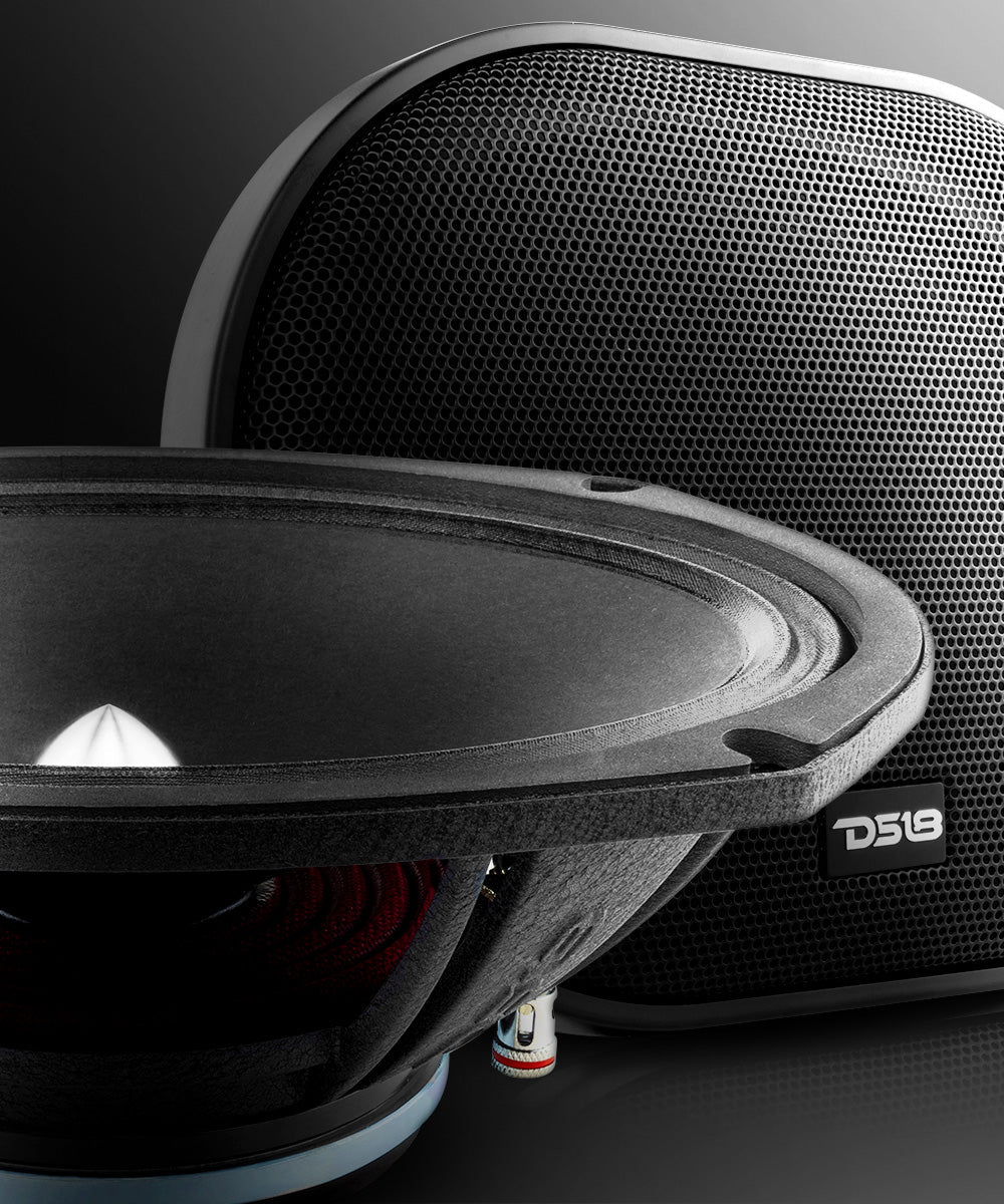 PRO 6x9" Neodymium Full-Range Bullet Loudspeaker 250 Watts Rms 4-Ohm - DS18
