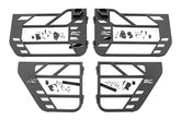 Tubular Doors | Front and Rear | Jeep Gladiator JT/Wrangler JL 4WD (18-26)