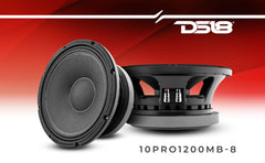 10" Mid-Bass Loudspeaker 600 Watts Rms 8-Ohm - DS18