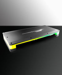 Flush Mount / Surface Mount 6 Channel Class D Amplifier With Acrylic Cover for Custom Installation 6 X 180 Watts RMS @ 4 Ohm