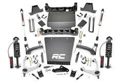 7 Inch Stamped Steel LCA Lift Kit | Forged UCA | Bracket | Vertex/V2 Shks | Chevy/GMC 1500 (16-18)