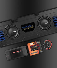 Exclusive Dual 10" Sealed Subwoofer Enclosure Package for 22-Up Toyota Tundra 1200 Watts Rms - DS18