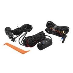 4K Dual Dash Camera with Wi-Fi, GPS, Parking Monitor, and 3.2” IPS Display (Front & Rear Cameras) - DS18
