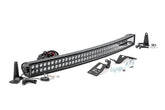 LED Light Kit | Front Mount | 40" Black Dual Row | White DRL | Can-Am Commander Max 1000