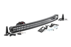 LED Light Kit | Front Mount | 40" Black Dual Row | White DRL | Can-Am Commander Max 1000