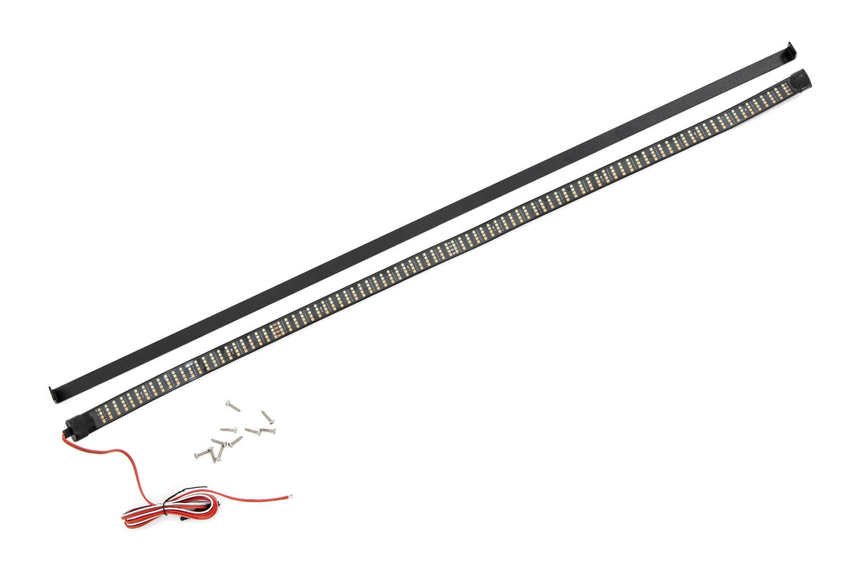 LED Light Kit | Hood Bulge | 40" White/Amber Strip | Toyota Tundra (14-21)