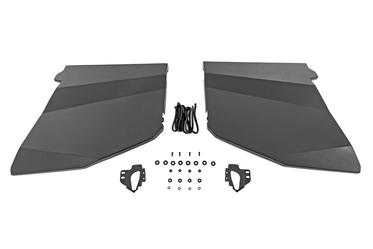 Aluminum Lower Half Doors | Rear | Polaris RZR XP 4 1000/RZR XP 4 Turbo S