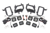 LED Light Kit | Fog Mount | Dual 2" Black Pairs | Flood | Ford F-150 (15-17)