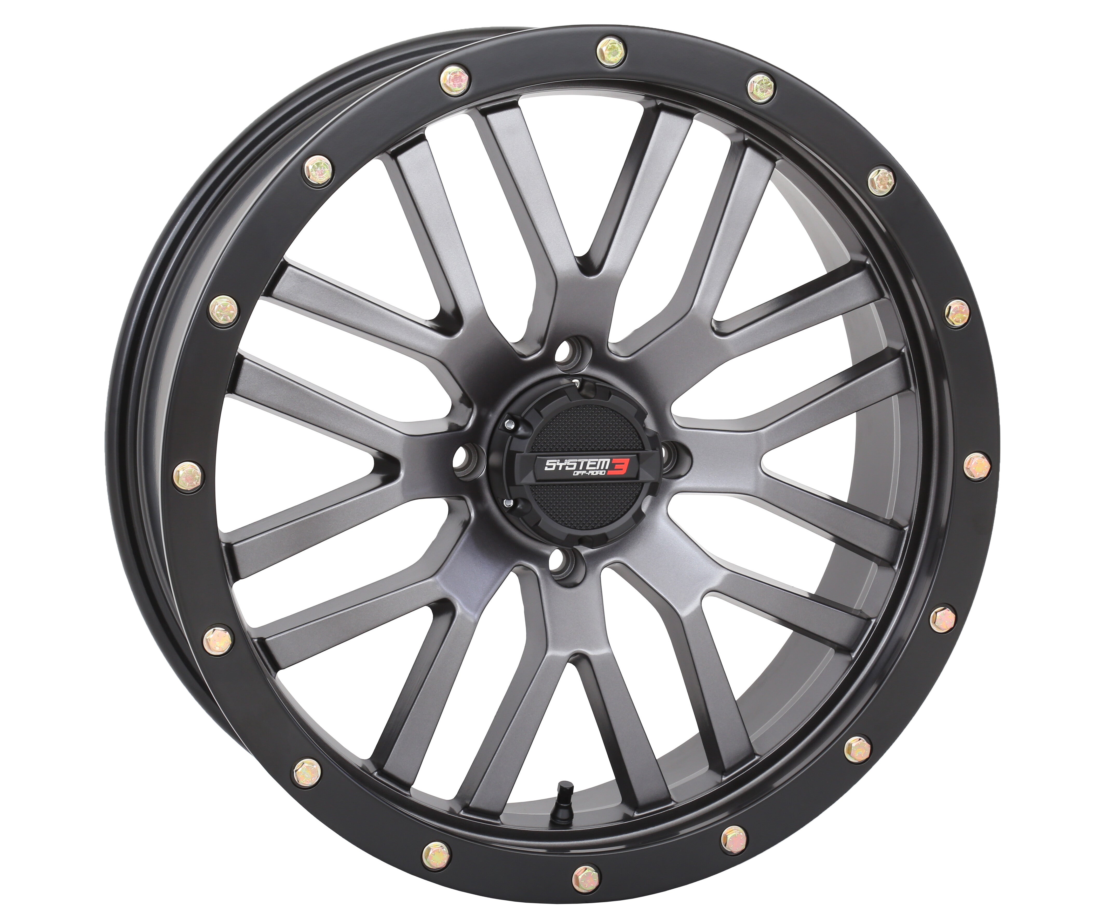 ST3 WHEEL - MATTE GUNMETAL GREY/BLACK