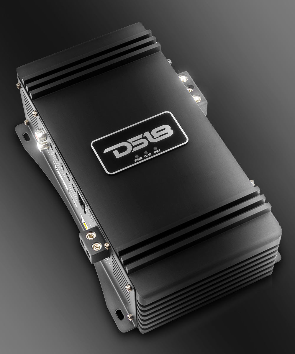 PRO 1-Channel Full-Range Class D Amplifier 1400 Watts Rms @ 1-Ohm - DS18