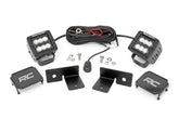 LED Light Kit | Under Bed Mount | 2" Black Pair | Spot | Polaris General XP 4 1000