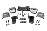 LED Light Kit | Rear Mount | 2" Chrome Pair | Wide Angle | Polaris Ranger XP 1000