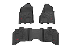 Sure-Fit Floor Mats | Front & Rear | Bucket | Crew | Ram 2500/3500 (19-26)