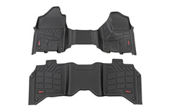 Sure-Fit Floor Mats | Front & Rear | Crew | Ram 2500/3500 2WD/4WD (2019-2026)