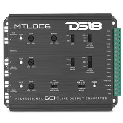 6-Channel High-to-Low Level Line Output Converter with Remote Turn-On - DS18