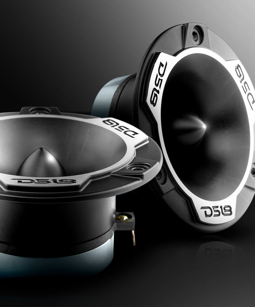 4" High Compression Neodymium Tweeter | 150W 1.25" Polyimide 8-Ohm Vc - DS18