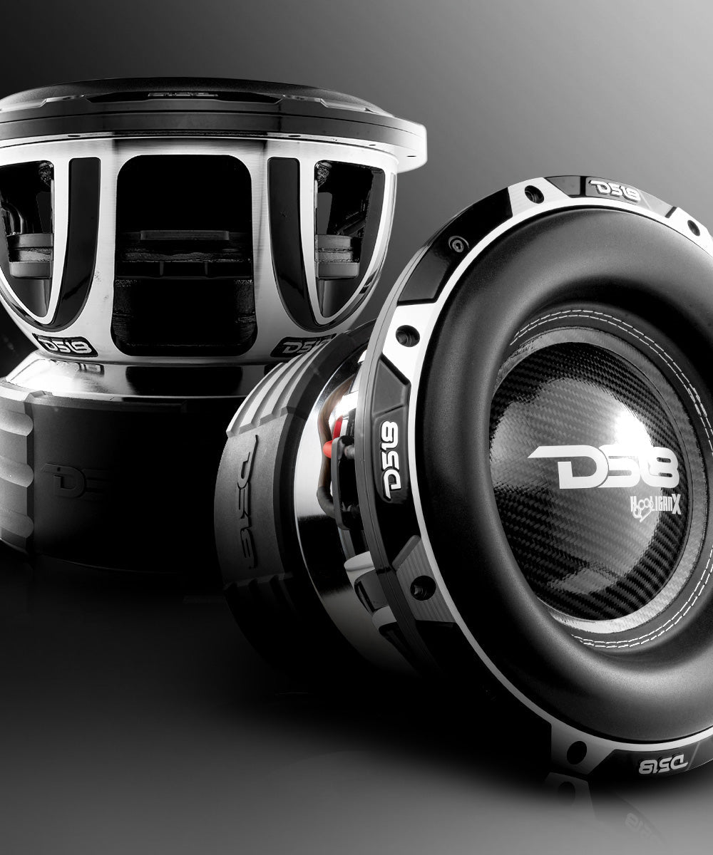 HOOLIGAN X 12" High Excursion Subwoofer 4000 Watts Rms 4" DVC 4-Ohm - DS18