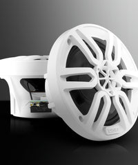MP 6.5" 2-Way Coaxial Marine Speaker 60 Watts Rms 4-Ohm -White - DS18