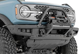 High Winch Mount | All Models | 12000S | 20 Inch Black Single Row LED | Ford Bronco (21-26)