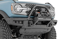 High Winch Mount | All Models | 9500S | 20 Inch Black Single Row LED | Ford Bronco (21-26)