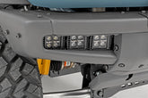 LED Light Kit | Fog Mount | Triple 2" Black Pair | Spot/Flood | Ford Bronco (21-26)