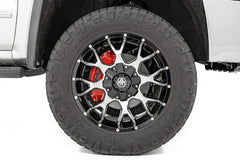 Caliper Covers | Front and Rear | Red | Chevy/GMC Sierra 1500 (19-26)/Silverado 1500 (19-26)