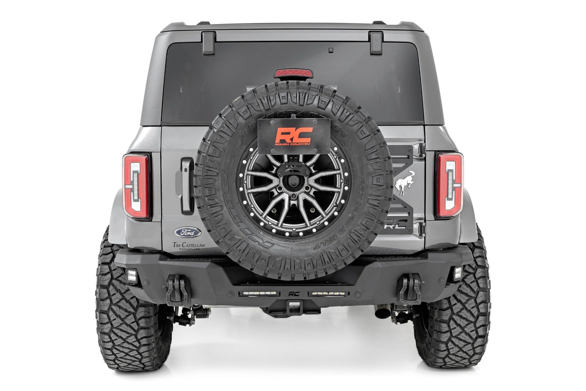 Rear Bumper | Black Series LED | 6" Pair | Slim Line | | Ford Bronco (21-26)