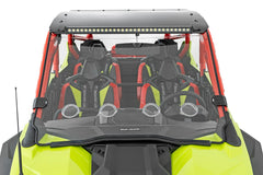 Vented Full Windshield | Scratch Resistant | Polaris RZR Turbo R