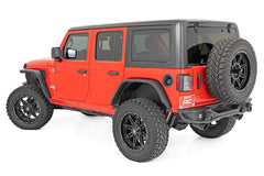 High Clearance LED Flat Fender Flare Kit | UV Treated | Jeep Wrangler JL (18-24)