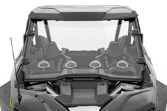 Vented Full Windshield | Scratch Resistant | Polaris RZR Turbo R 4