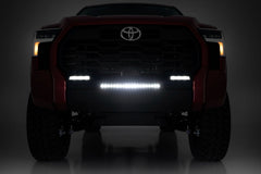 LED Light Kit | Bumper Mount | 20" Black Slim Line | Toyota Tundra (22-26)