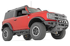 Nudge Bar | 4 Inch Round Led (x4) | OE Modular Steel | Ford Bronco 4WD (21-26)