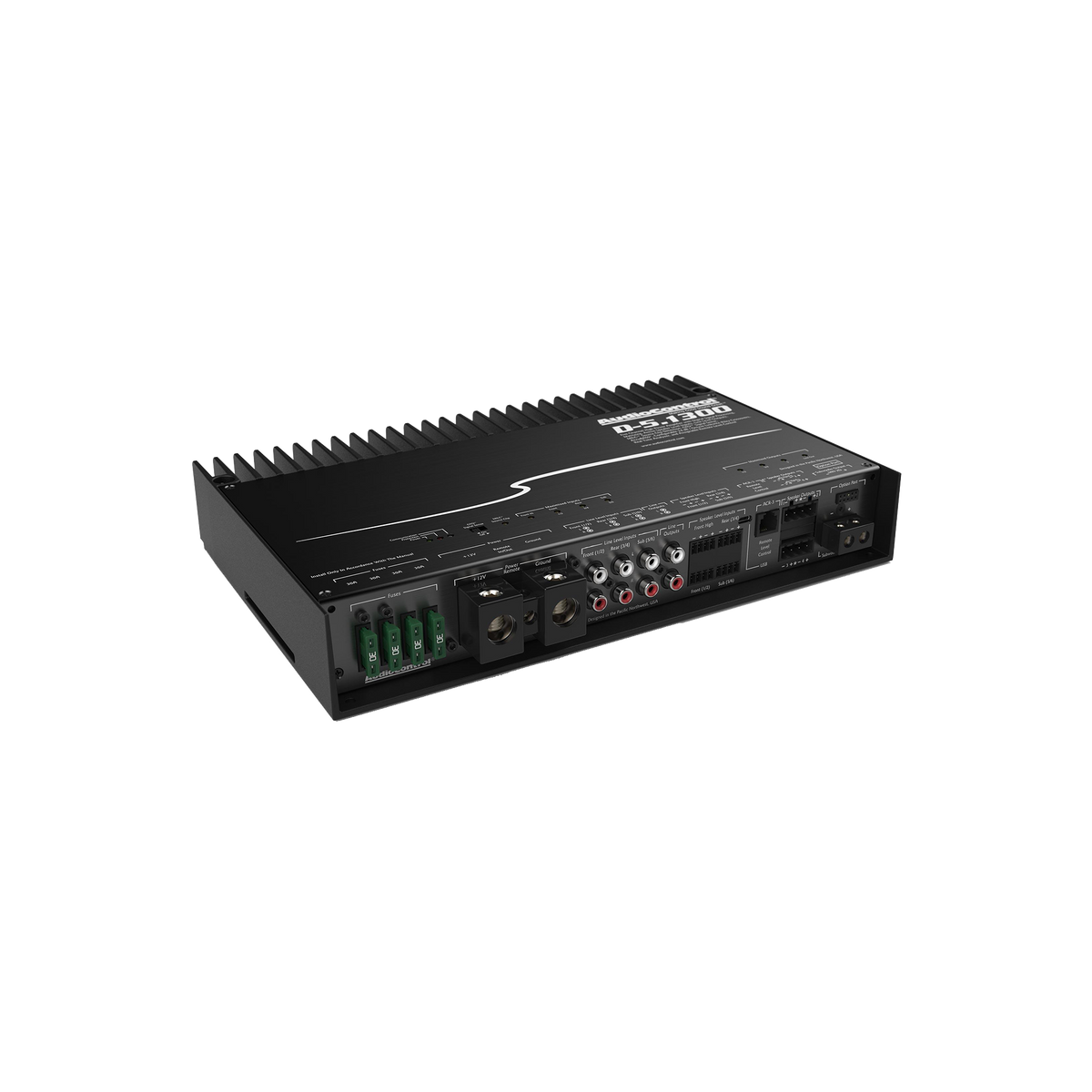 D-5.1300 High-Power 5-Channel DSP Matrix Amplifier w/AccuBass