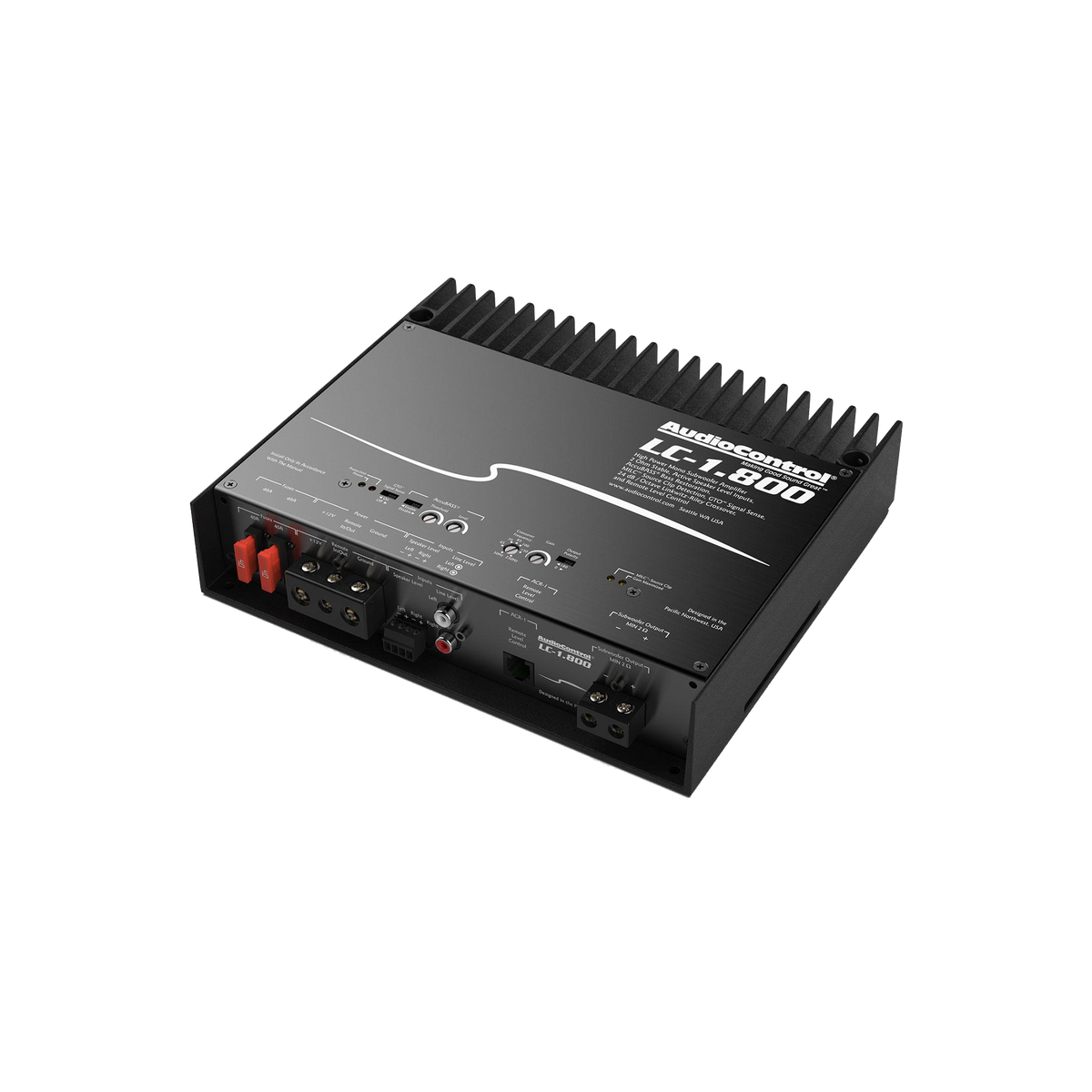LC-1.800 High-Power Monoblock Amplifier w/AccuBASS