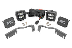 LED Light Kit | Ditch Mount | 2" Black Pair | Spot | Nissan Frontier (22-26)