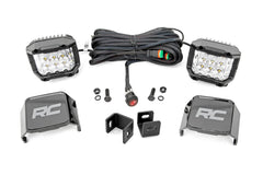 LED Light Kit | Ditch Mount | 3" OSRAM | Wide | Toyota Tundra 2WD/4WD (22-26)