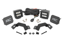 LED Light Kit | Ditch Mount | 2" Black Pair | Spot | Toyota Land Cruiser (24-26)