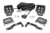 LED Light Kit | Ditch Mount | 2" Black Pair | Amber DRL | Toyota Tacoma (24-26)
