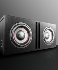 Dual 10" Loaded Subwoofer Ported Enclosure With GEN-X104D 800 Watts RMS - DS18