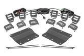 LED Light Kit | Fog Mount | Triple 2" Black Pair | Spot | Ford Bronco (21-26)