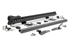 30" Single Row Light Mount | Front | Black Series | Polaris RZR Turbo R 4