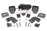 LED Light Kit | Front Mount | 2" Black Pair | White DRL | Polaris XPEDITION ADV 5