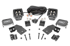 LED Light Kit | Front Mount | 2" Black Pair | Amber DRL | Polaris XPEDITION XP 5
