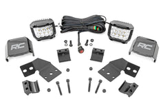 LED Light Kit | Front Mount | 3" Chrome Pair | Wide Angle | Polaris XPEDITION ADV 5
