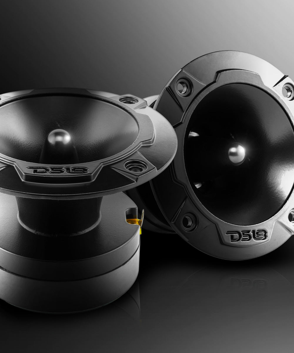 3.8" Super Bullet Tweeter 120 Watts 1" Aluminum 4-Ohm Vc - DS18